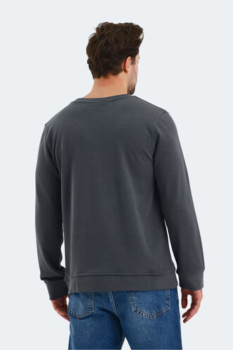 Slazenger ORTWIN Men's Sweatshirt Dark Gray - Thumbnail