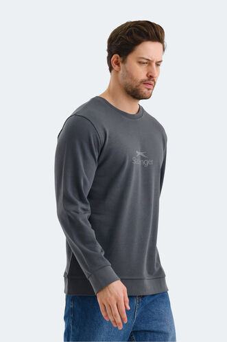 Slazenger ORTWIN Men's Sweatshirt Dark Gray - Thumbnail