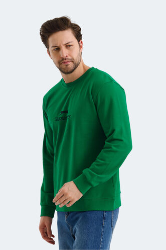 Slazenger ORTWIN Men's Sweatshirt Green - Thumbnail