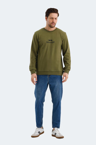 Slazenger ORTWIN Men's Sweatshirt Khaki - Thumbnail