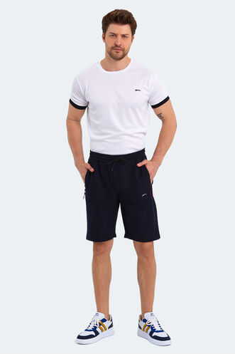 Slazenger OSHER Erkek Lacivert Şort - Thumbnail
