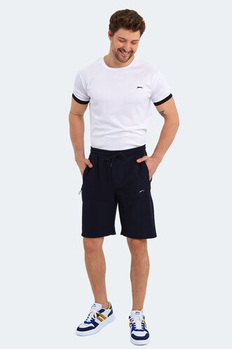 Slazenger OSHER Erkek Lacivert Şort - Thumbnail