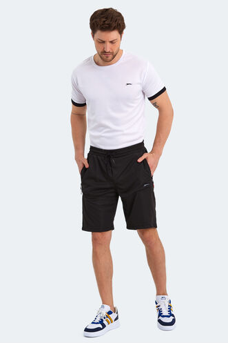 Slazenger OSHER Erkek Siyah Şort - Thumbnail