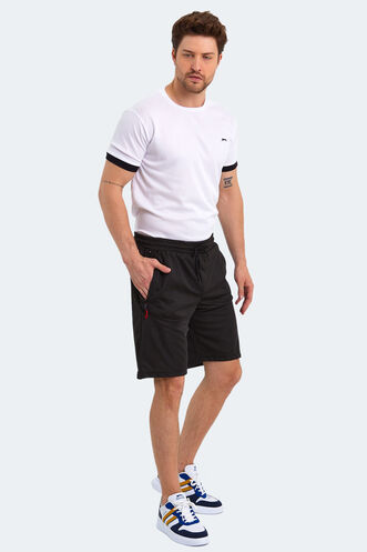 Slazenger OSHER Erkek Siyah Şort - Thumbnail