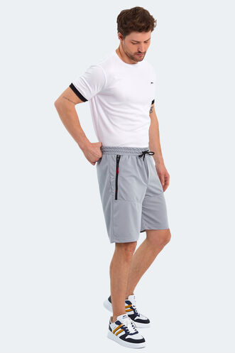 Slazenger OSHER Men's Shorts Grey - Thumbnail