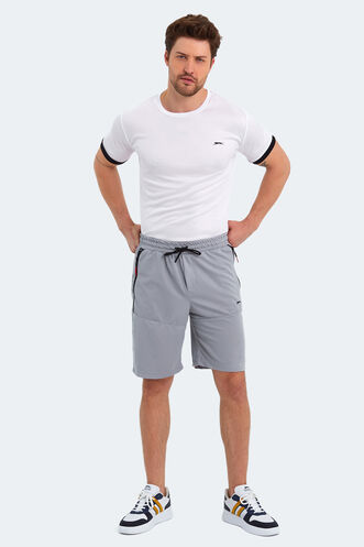 Slazenger OSHER Men's Shorts Grey - Thumbnail