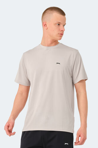 Slazenger OSWIN Erkek T-Shirt Bej - Thumbnail