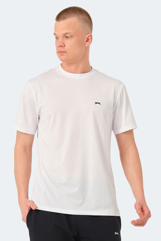 Slazenger OSWIN Erkek T-Shirt Beyaz - Thumbnail