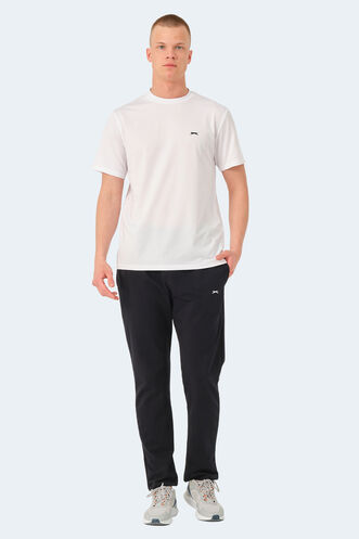 Slazenger OSWIN Erkek T-Shirt Beyaz - Thumbnail