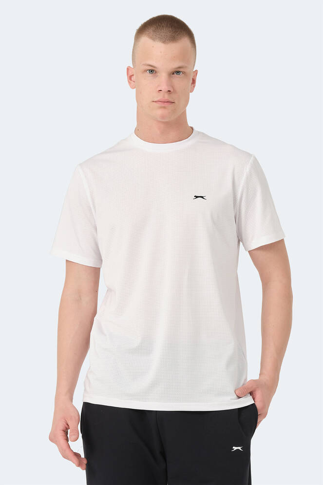 Slazenger OSWIN Erkek T-Shirt Beyaz