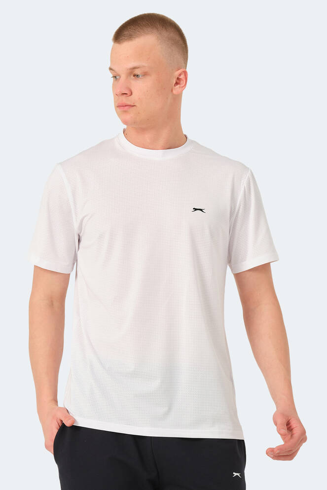 Slazenger OSWIN Erkek T-Shirt Beyaz