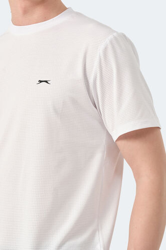 Slazenger OSWIN Erkek T-Shirt Beyaz - Thumbnail