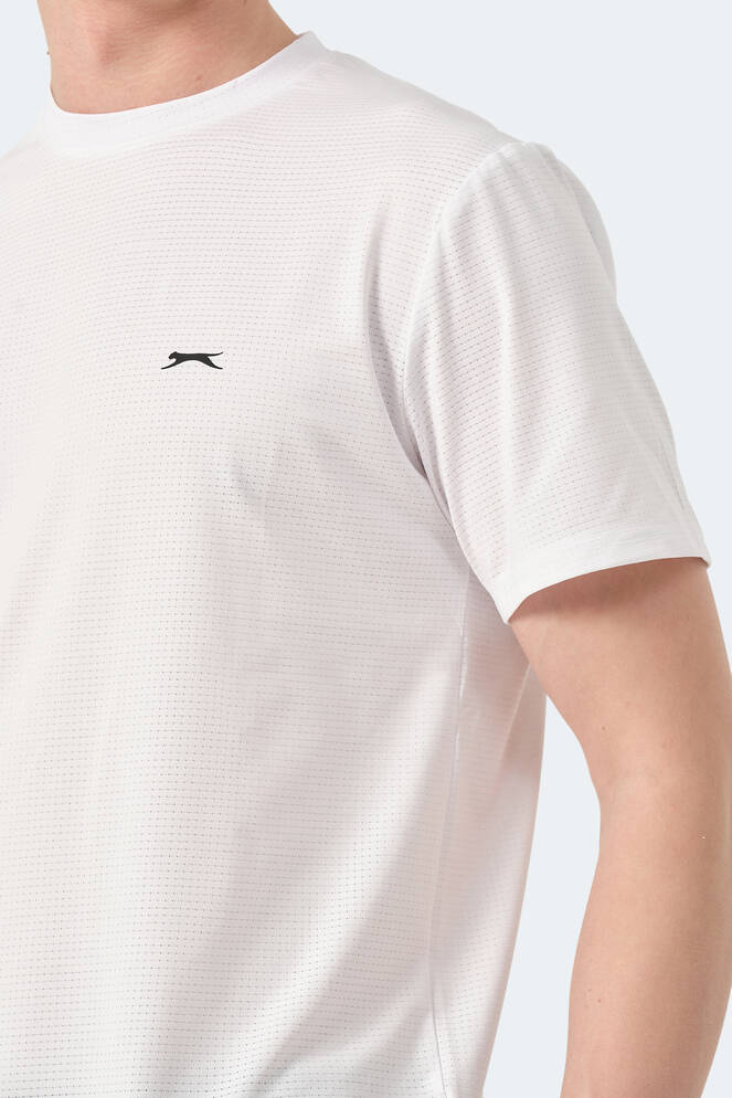 Slazenger OSWIN Erkek T-Shirt Beyaz