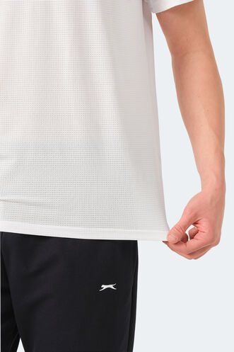 Slazenger OSWIN Erkek T-Shirt Beyaz - Thumbnail