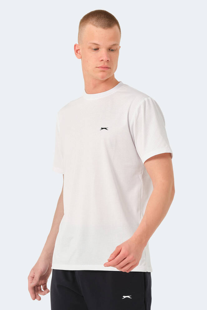 Slazenger OSWIN Erkek T-Shirt Beyaz