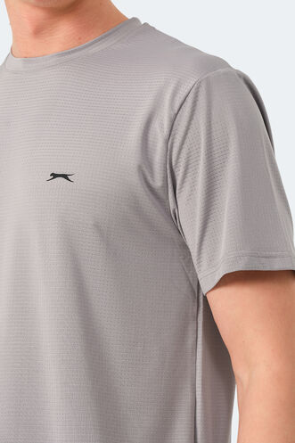 Slazenger OSWIN Erkek T-Shirt Gri - Thumbnail
