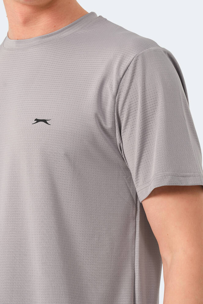 Slazenger OSWIN Erkek T-Shirt Gri
