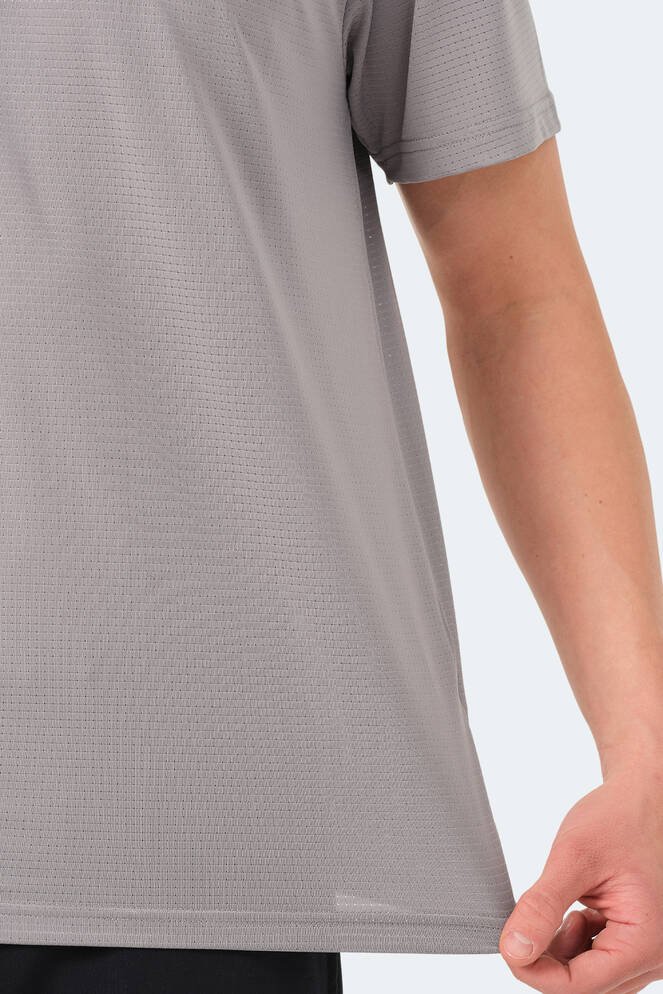 Slazenger OSWIN Erkek T-Shirt Gri