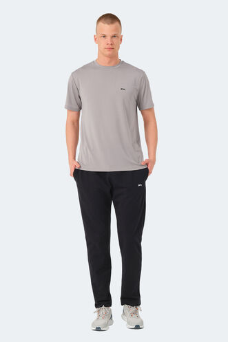 Slazenger OSWIN Erkek T-Shirt Gri - Thumbnail