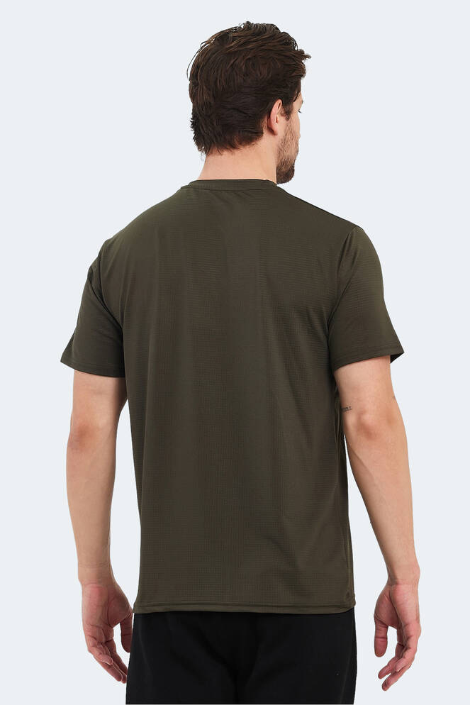 Slazenger OSWIN Erkek T-Shirt Haki