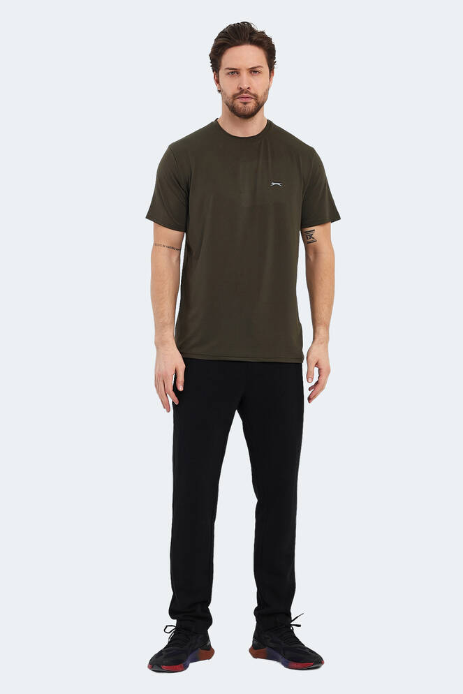 Slazenger OSWIN Erkek T-Shirt Haki