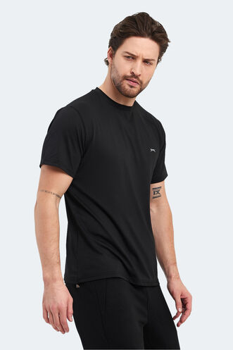 Slazenger OSWIN Men's T-Shirt Black - Thumbnail