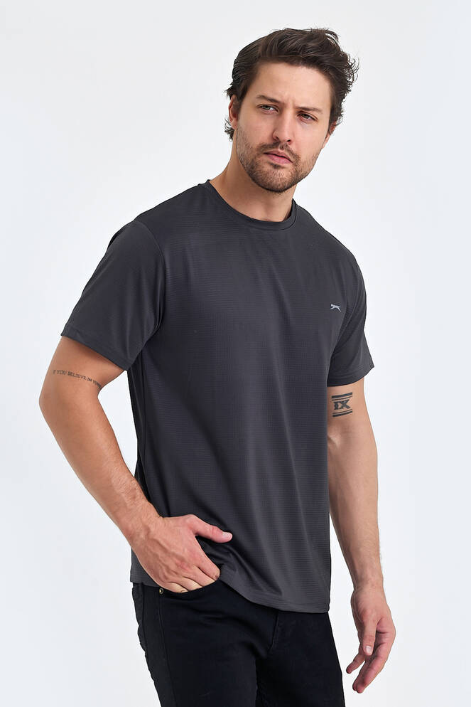 Slazenger OSWIN Men's T-Shirt Dark Gray