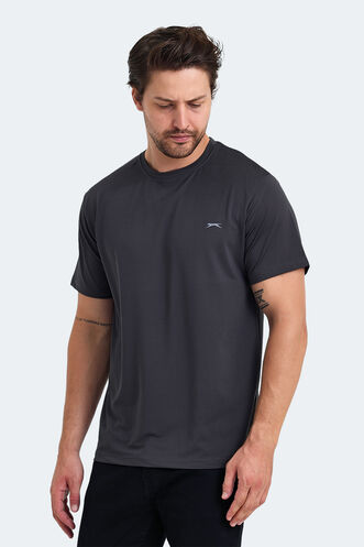 Slazenger OSWIN Men's T-Shirt Dark Gray - Thumbnail