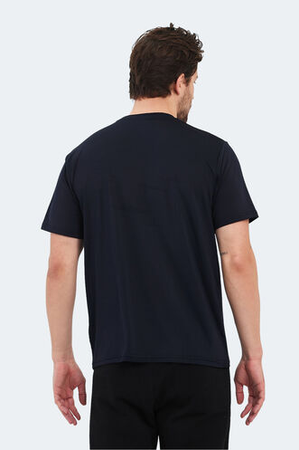 Slazenger OSWIN Men's T-Shirt Navy - Thumbnail