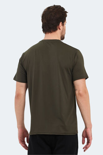 Slazenger OSWIN Men's T-Shirt Khaki - Thumbnail