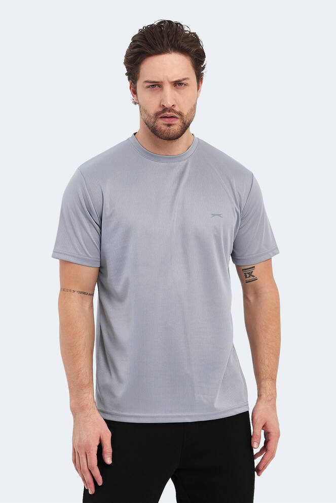 Slazenger OTAR I Erkek Gri Tişört