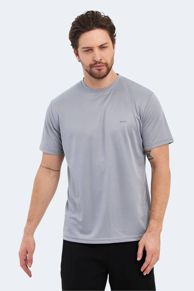 Slazenger OTAR I Erkek Gri Tişört
