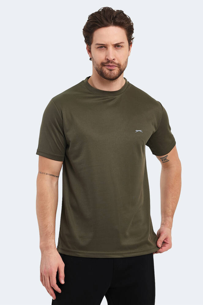Slazenger OTAR I Erkek Haki Tişört