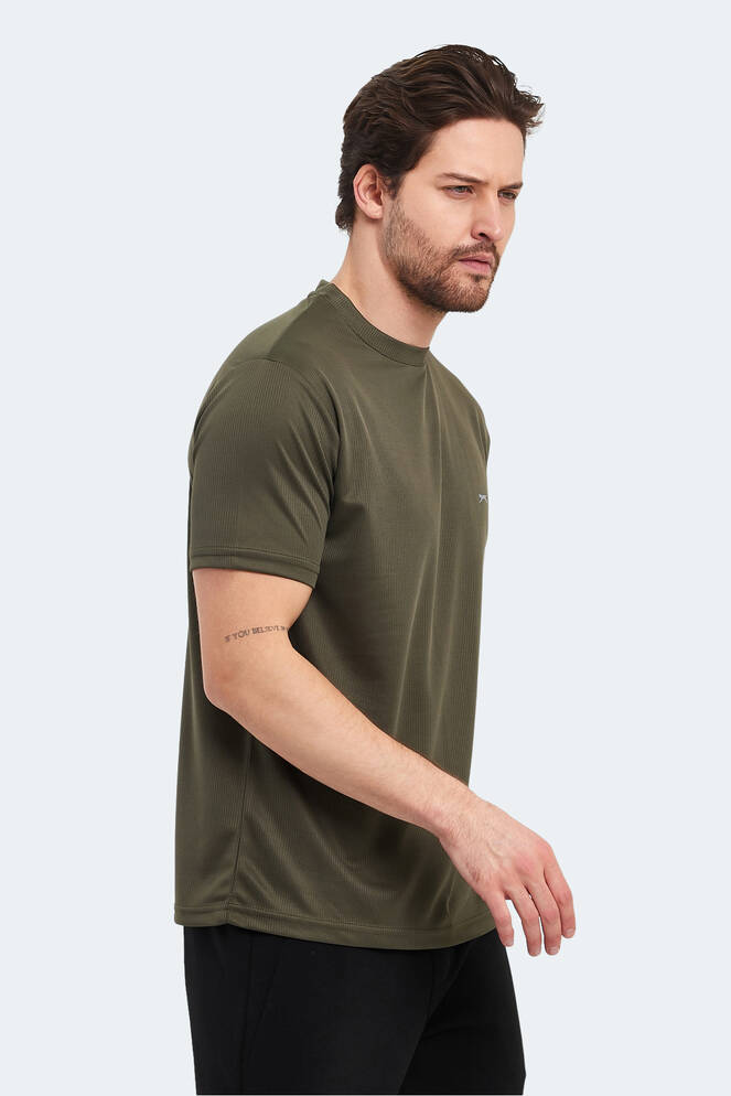 Slazenger OTAR I Erkek Haki Tişört