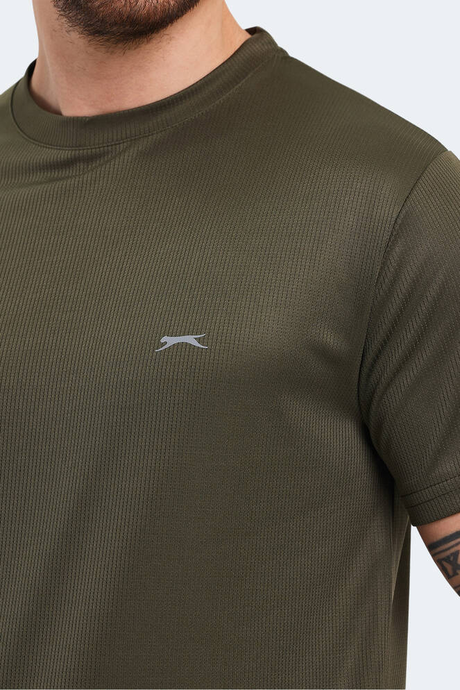 Slazenger OTAR I Erkek Haki Tişört