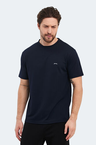 Slazenger OTAR Erkek T-Shirt Lacivert - Thumbnail