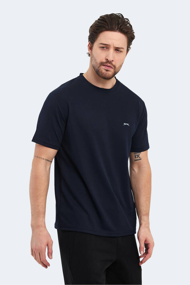 Slazenger OTAR Erkek T-Shirt Lacivert
