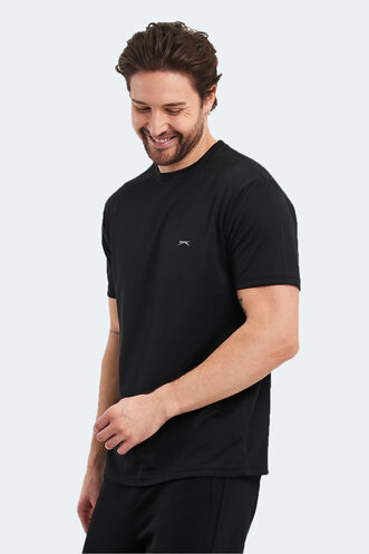 Slazenger OTAR I Erkek Siyah Tişört - Thumbnail