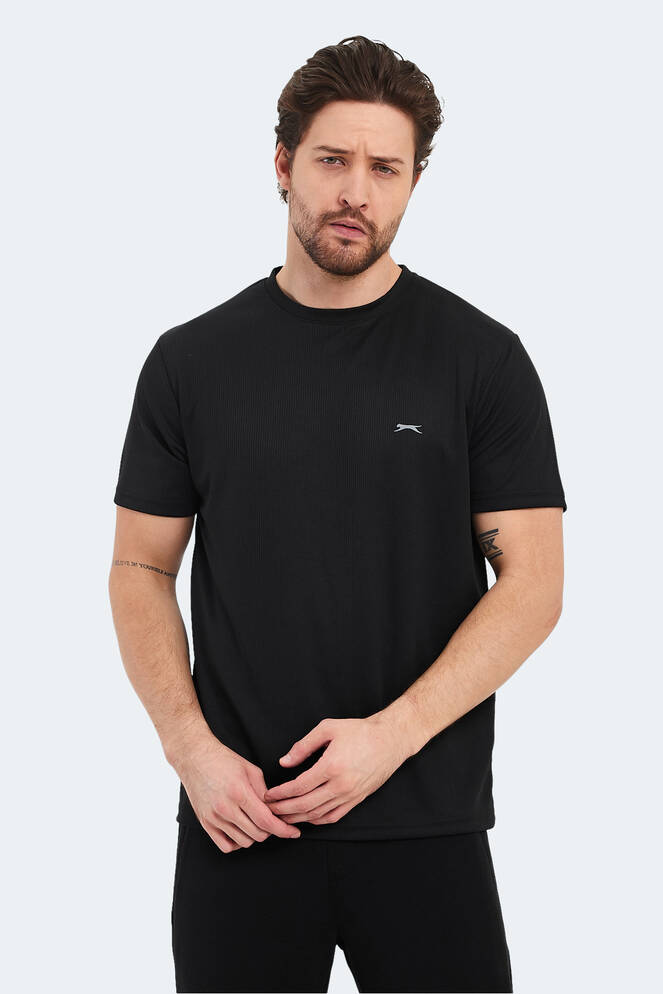 Slazenger OTAR I Erkek Siyah Tişört