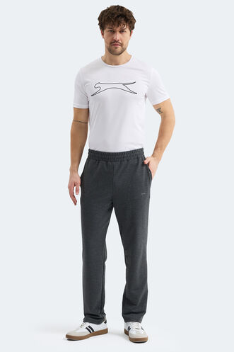 Slazenger OTEKS Erkek Eşofman Altı Koyu Gri - Thumbnail