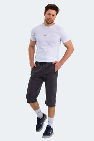 Slazenger OTSO Erkek Koyu Gri Şort - Thumbnail