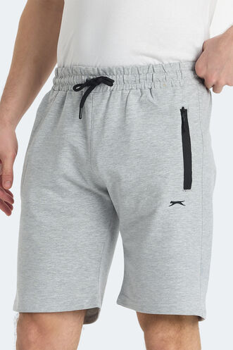 Slazenger OVER Erkek Şort Gri - Thumbnail