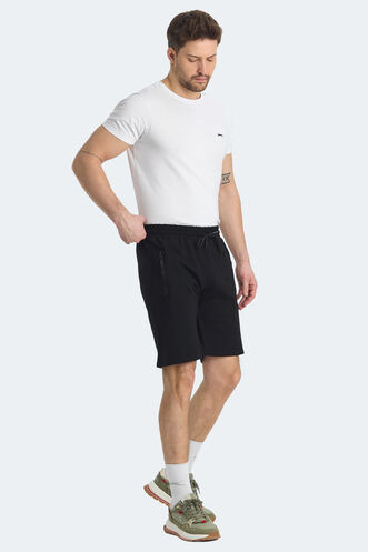 Slazenger OVER Men's Shorts Black - Thumbnail