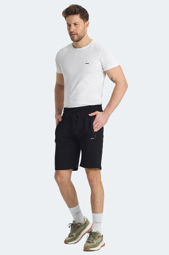 Slazenger OVER Men's Shorts Black - Thumbnail
