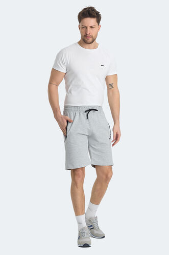 Slazenger OVER Men's Shorts Gray - Thumbnail
