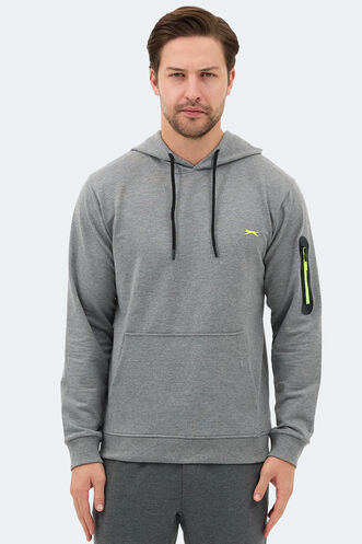 Slazenger - Slazenger OZZY Erkek Sweatshirt Gri