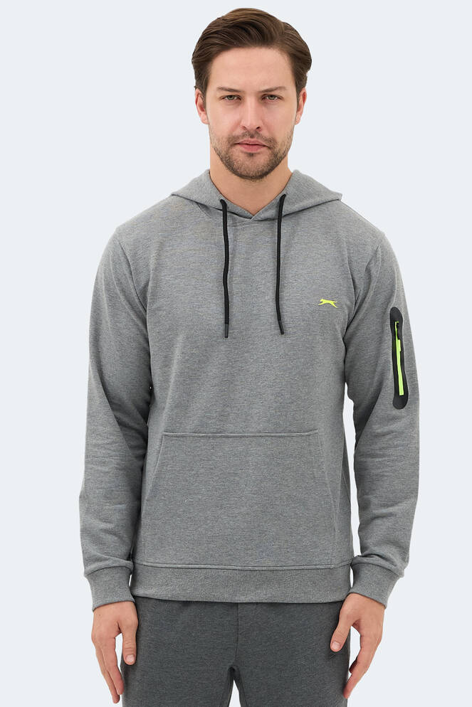 Slazenger OZZY Erkek Sweatshirt Gri