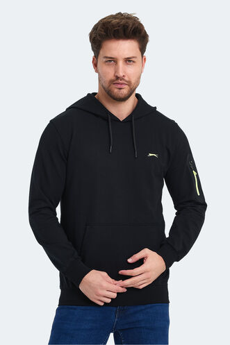 Slazenger OZZY Men's Sweatshirt Black - Thumbnail