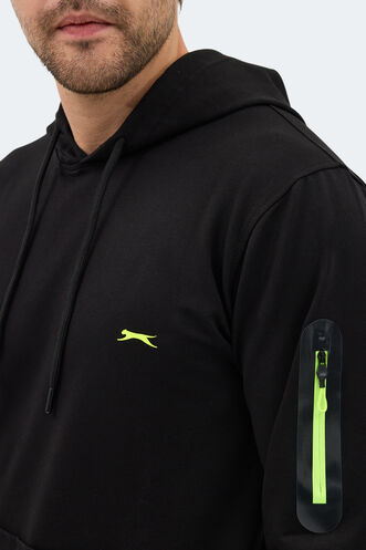 Slazenger OZZY Men's Sweatshirt Black - Thumbnail