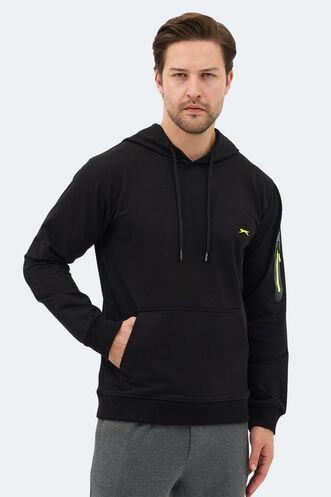 Slazenger OZZY Men's Sweatshirt Black - Thumbnail